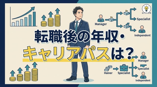 転職後の年収・キャリアパスはどうなるか