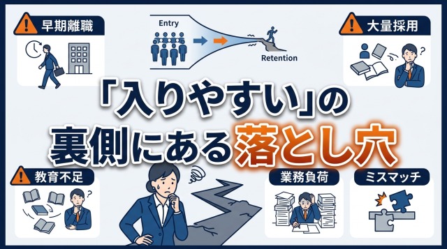「入りやすい」の裏側にある落とし穴