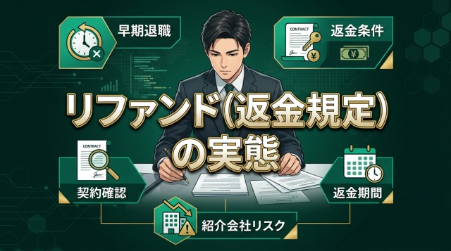 リファンド（返金規定）の実態とキャリアアドバイザーが知っておくべきこと