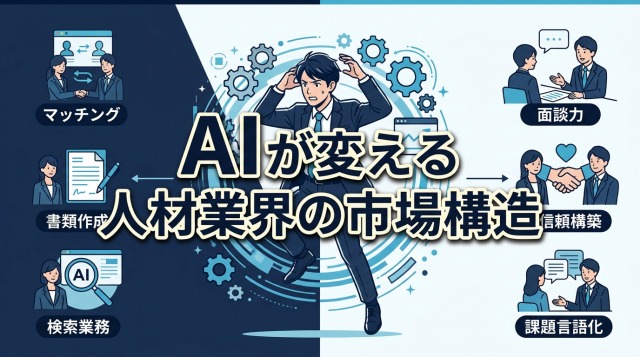 AIが変える人材業界の市場構造