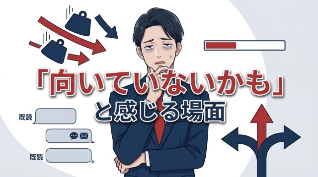 人材業界で「向いていないかも」と感じる場面