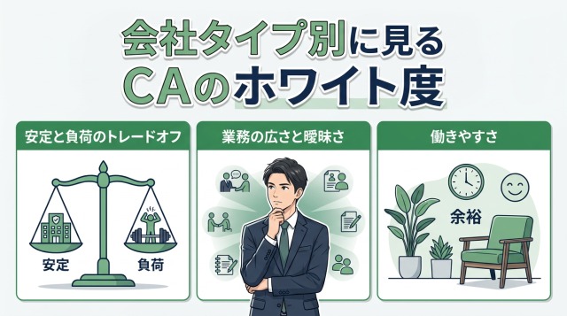 会社タイプ別に見るキャリアアドバイザーのホワイト度