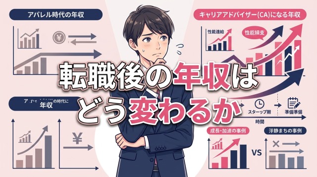 転職後の年収はどう変わるか