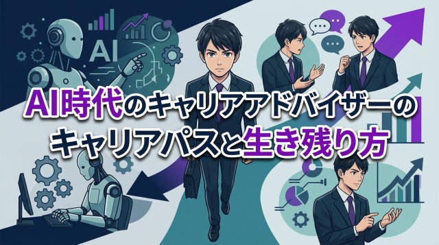 AI時代のキャリアアドバイザーのキャリアパスと生き残り方