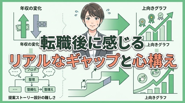 転職後に感じるリアルなギャップと心構え