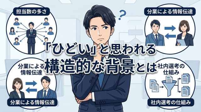 「ひどい」が起きる構造的な背景をエージェント経験者が解説