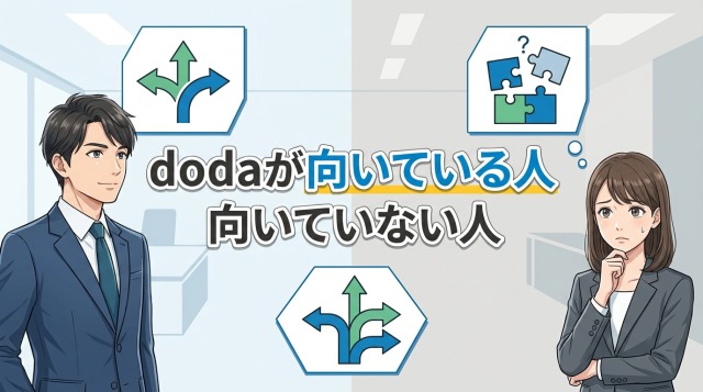 dodaが向いている人・向いていない人