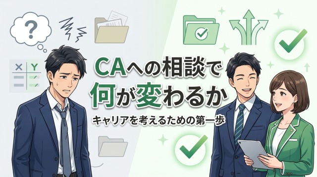 キャリアアドバイザーへの相談で何が変わるか