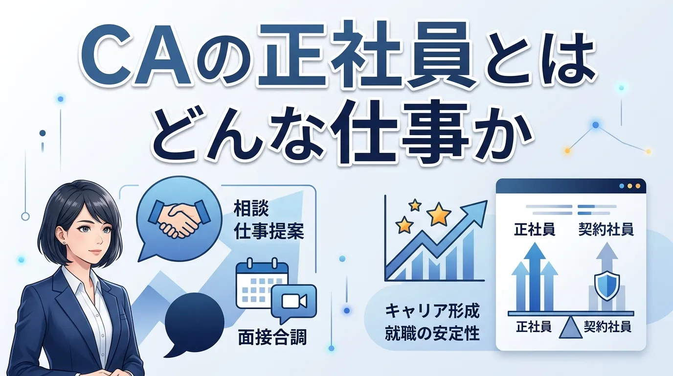 キャリアアドバイザーの正社員とはどんな仕事か