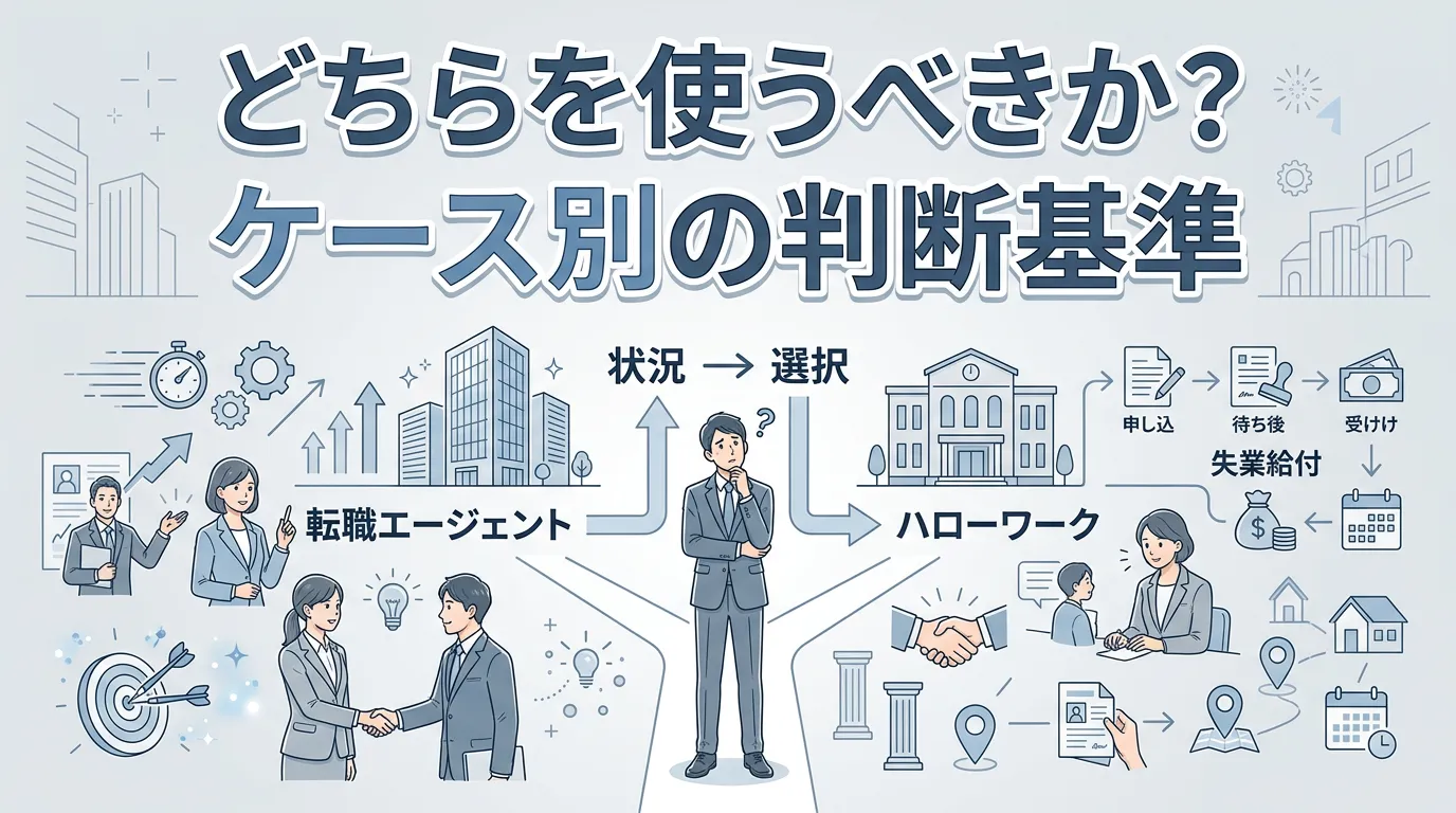 どちらを使うべきか？ケース別の判断基準