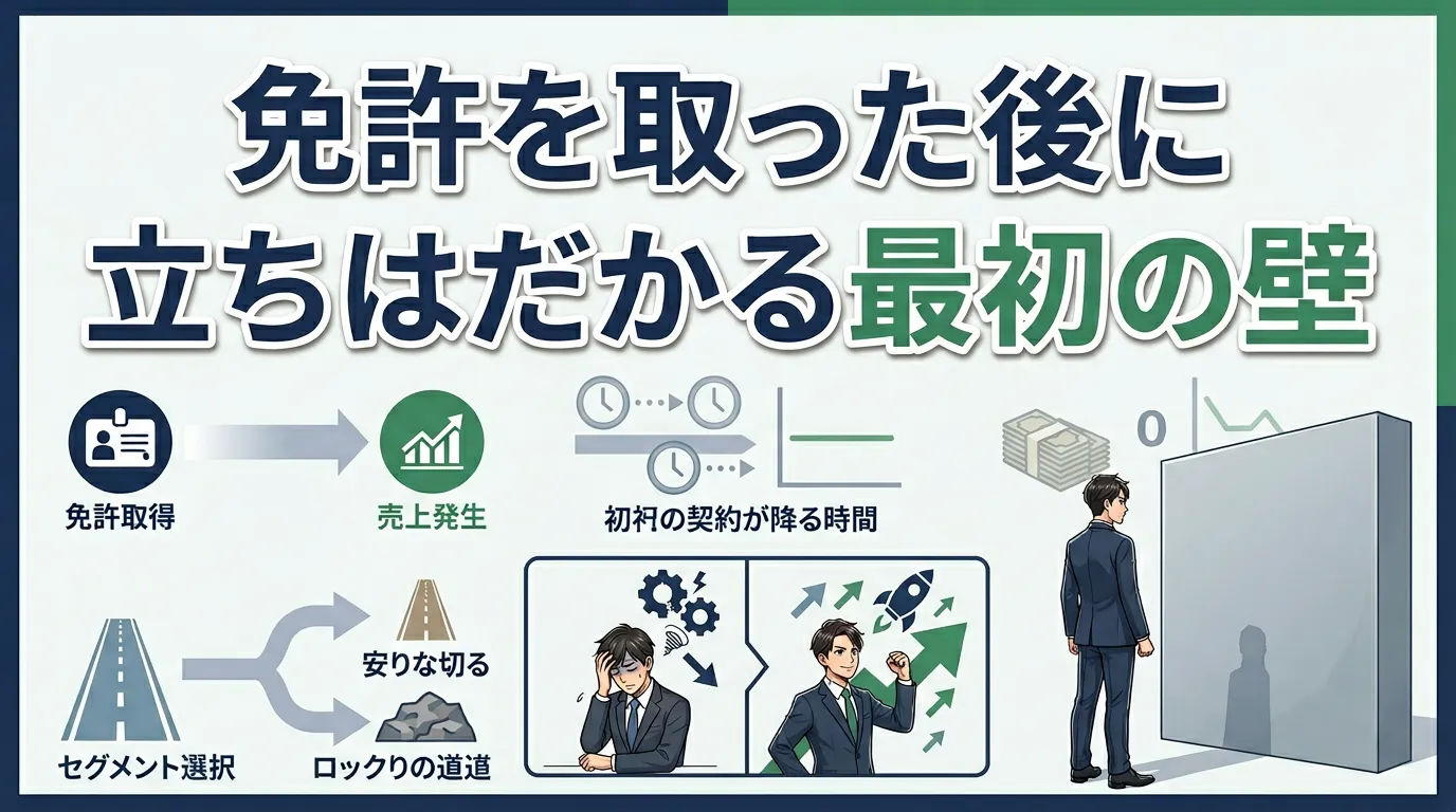 免許を取った後に立ちはだかる最初の壁