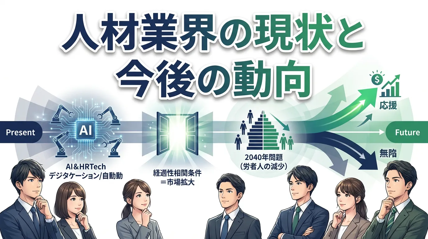 人材業界の現状と今後の動向