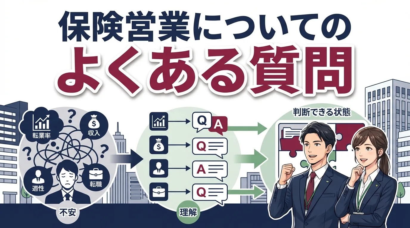 保険営業についてのよくある質問