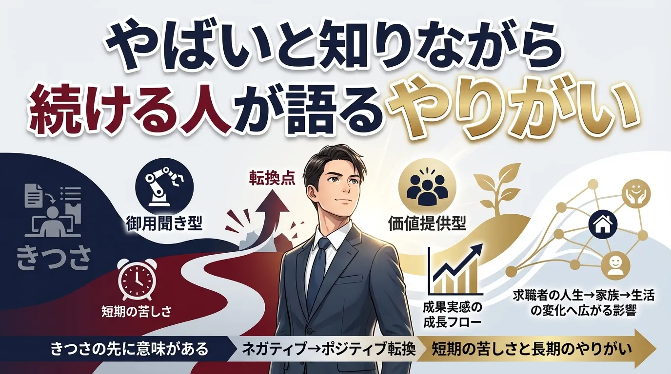 やばいと知りながら続ける人が語るやりがい