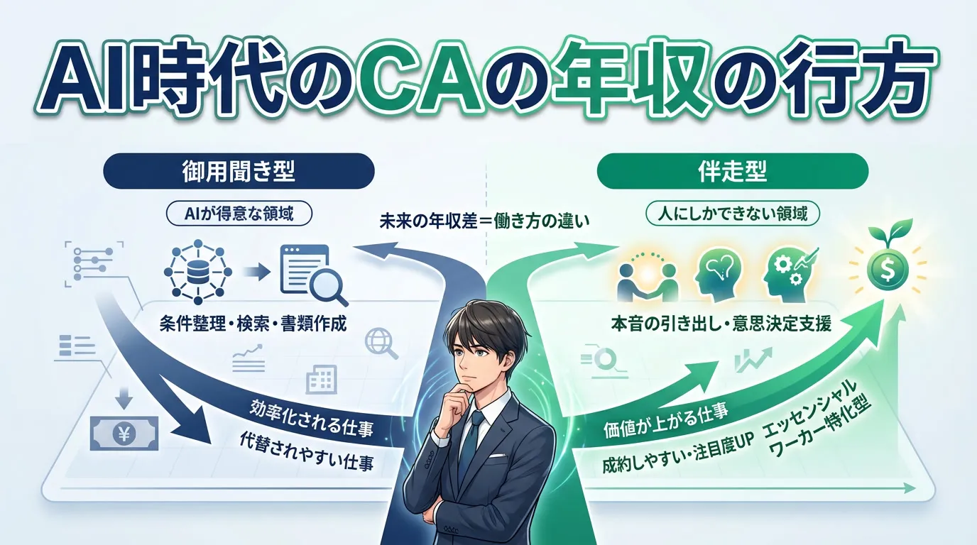 AI時代のキャリアアドバイザーの年収の行方