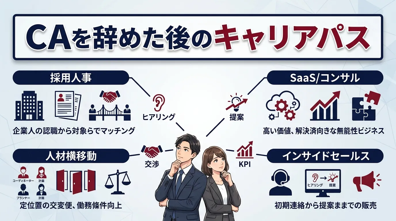 キャリアアドバイザーを辞めた後のキャリアパス