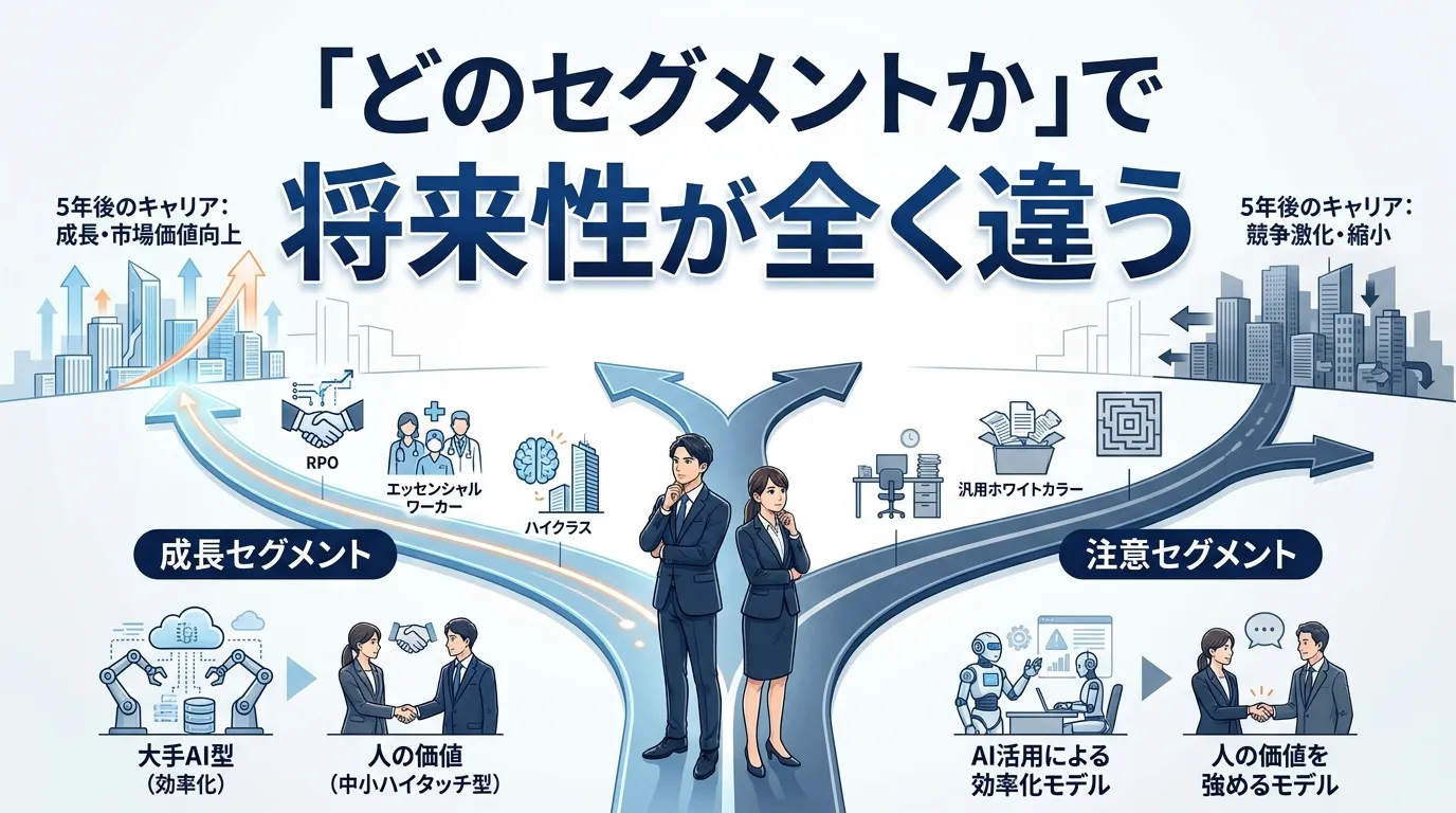ただし「どのセグメントか」で将来性が全く違う