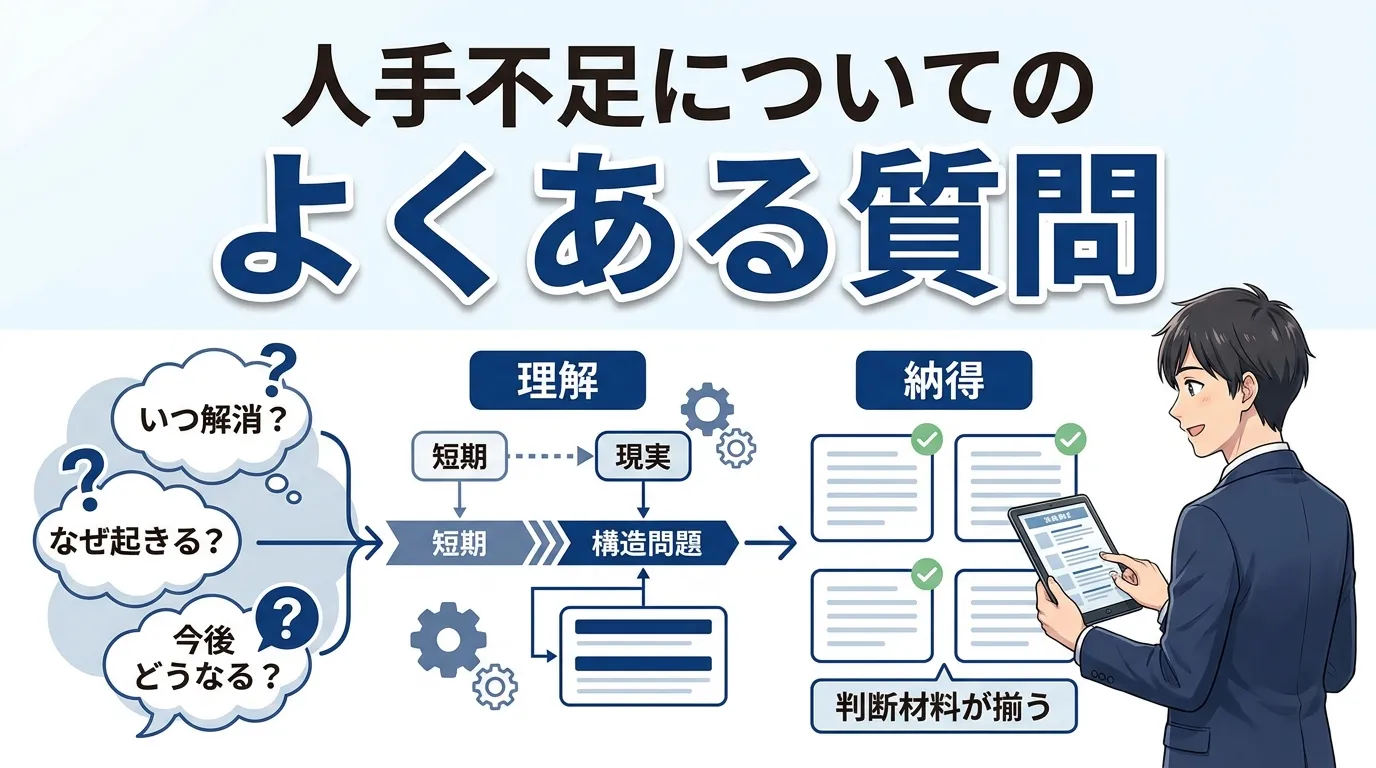 現役の人材業界のよくある質問

