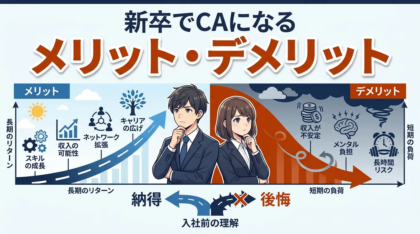 新卒でキャリアアドバイザーになるメリット・デメリット