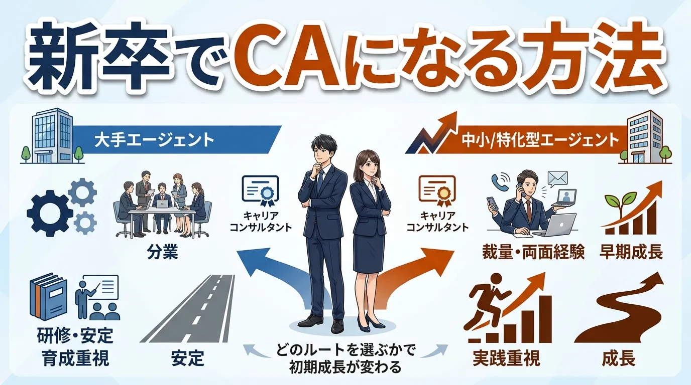 新卒でキャリアアドバイザーになる方法