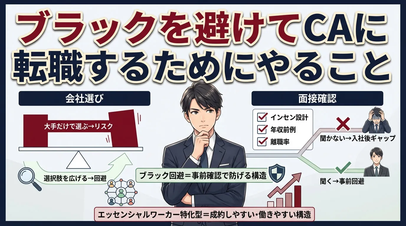 ブラックを避けてキャリアアドバイザーに転職するためにやること