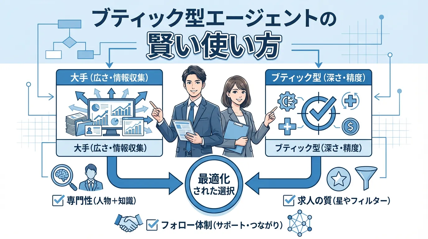 ブティック型エージェントの賢い使い方