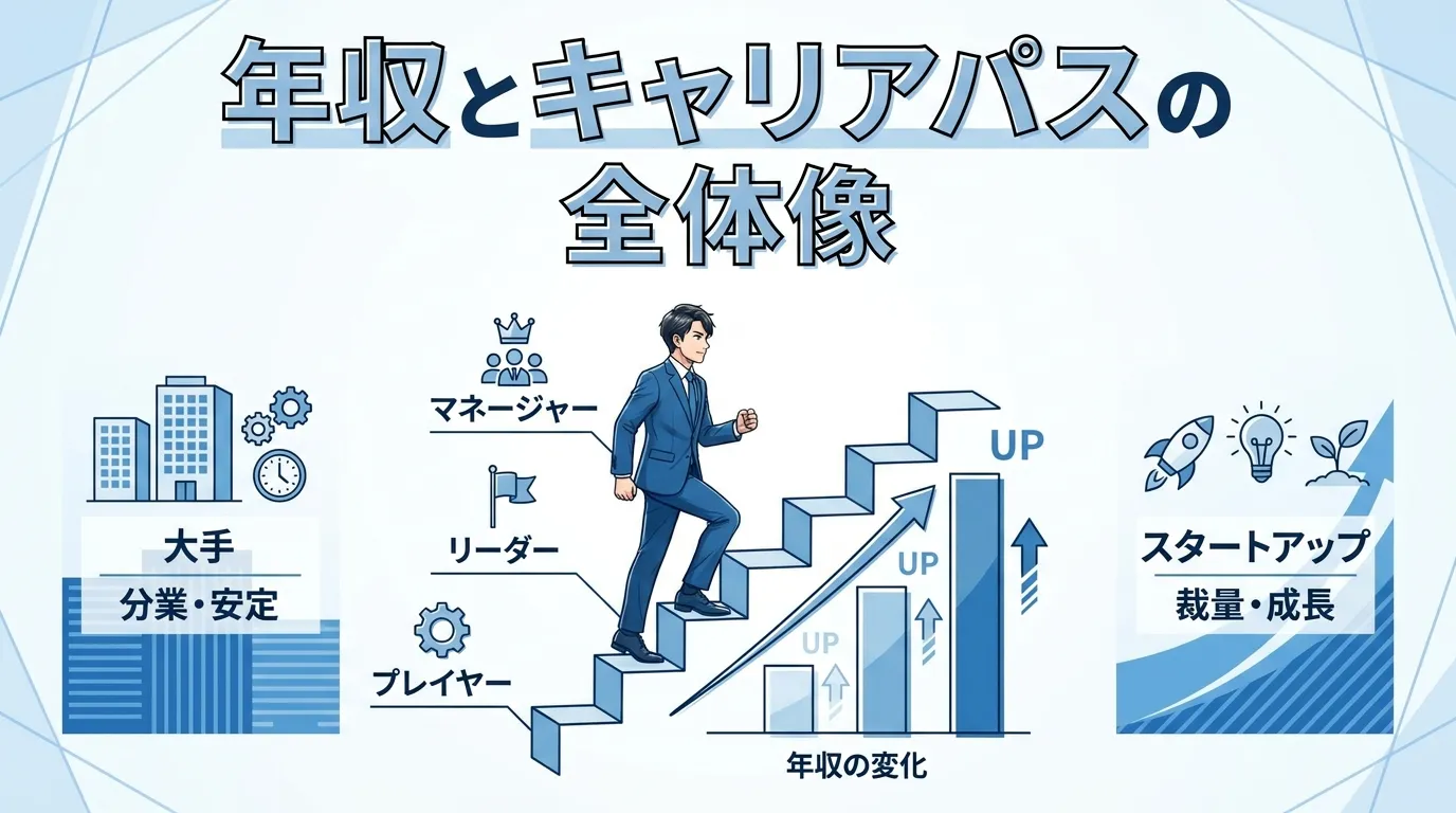 年収とキャリアパスの全体像